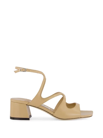 Женские босоножки Jimmy Choo Azilia из кожи, бежевые