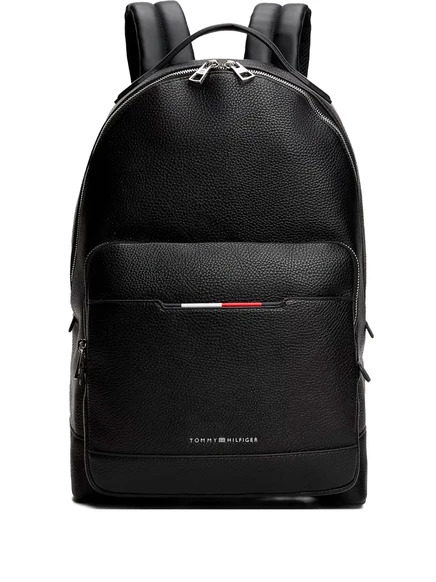 Мужской рюкзак Tommy Hilfiger текстурированный на молнии, черный