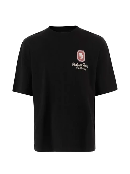 Мужская футболка Amiri с логотипом, черная