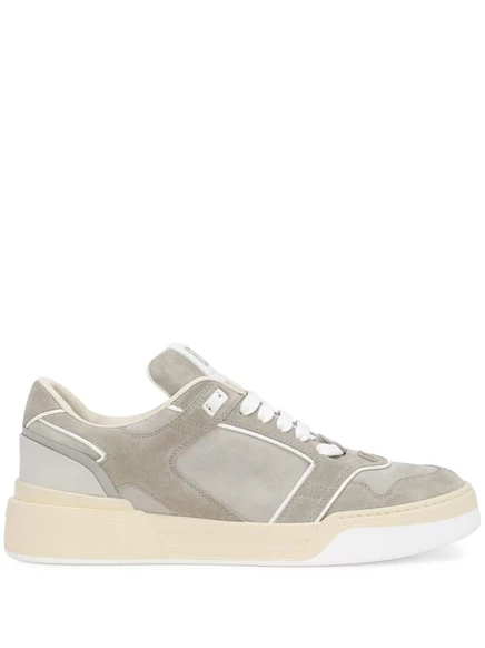 Новые замшевые кроссовки Roma от Dolce & Gabbana grey