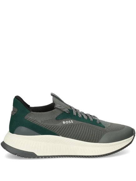 Кроссовки BOSS Evo Slon с низким берцем green