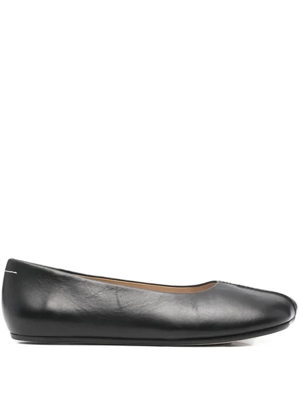 Женские балетки Maison Martin Margiela Pre-Owned, черные