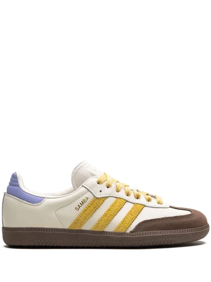 кожаные кроссовки adidas Samba OG yellow