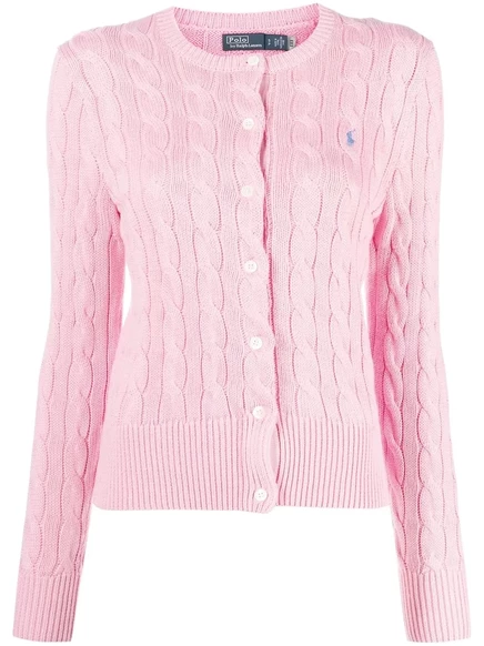 Женский кардиган Polo Ralph Lauren Polo Pony, светло-розовый