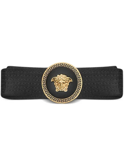 Женская заколка Versace Medusa, декоративная, черная