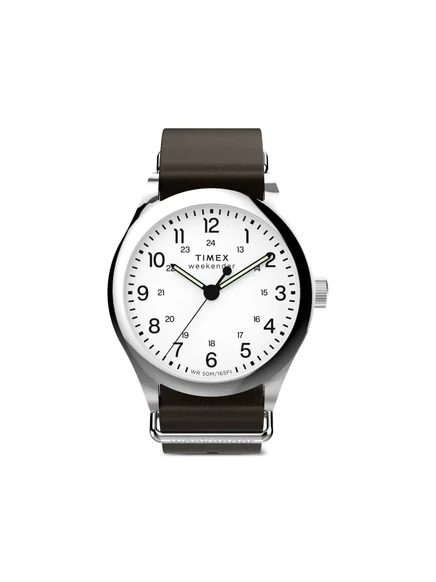 Мужские часы Timex Weekender 39 мм, белый