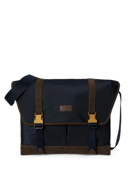 Мужская сумка Polo Ralph Lauren с пряжкой, синяя