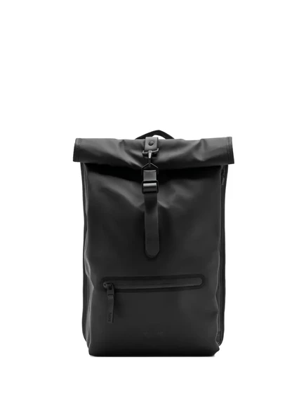 Непромокаемый рюкзак Rains Rolltop Rucksack black