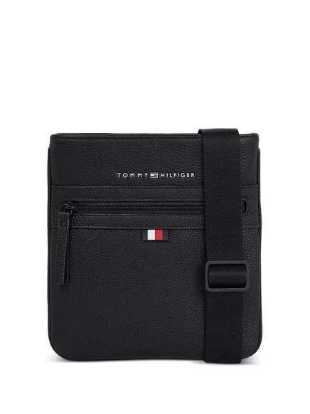 Мужская плечевая сумка Tommy Hilfiger Essential, черная