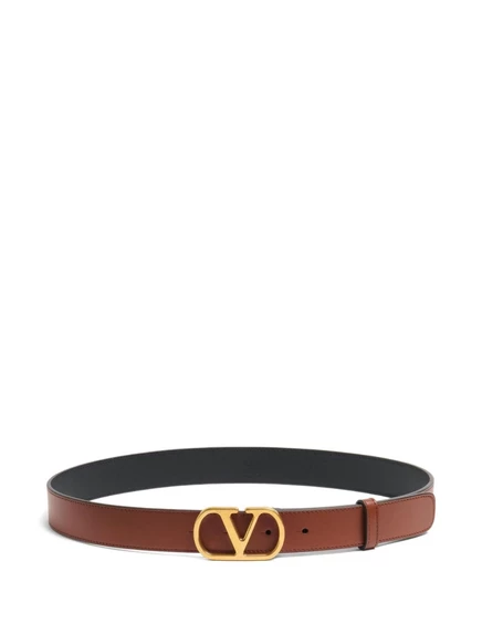 Фирменный ремень Valentino Garavani 30 мм VLogo brown