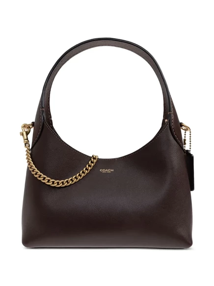Женская сумка через плечо Coach Brooklyn, коричневая