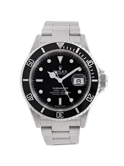 Мужские часы Rolex Submariner 40 мм, черные