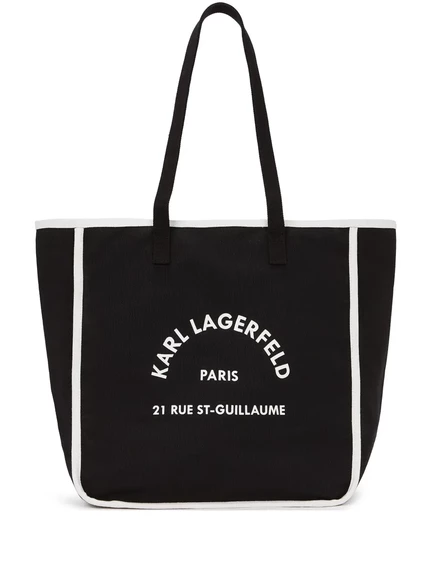 Шопер Karl Lagerfeld Rue St-Guillaume, черный