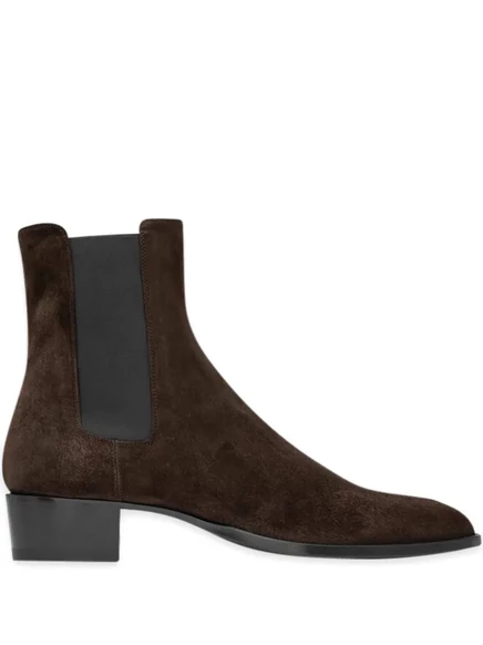 Ботильоны Saint Laurent Wyatt brown