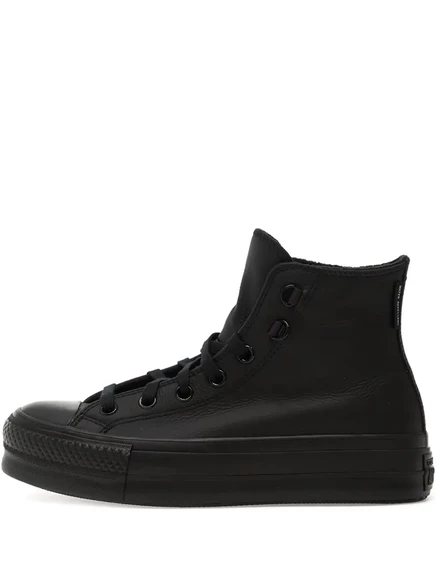 Женские кеды converse chuck taylor на платформе, черные