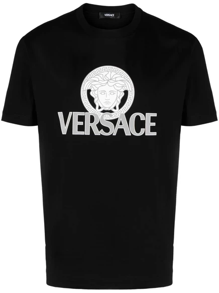 Футболка с логотипом Versace Medusa black