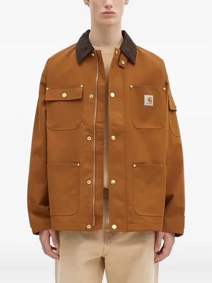 Мужская рубашечная куртка Carhartt WIP Clapton, коричневая