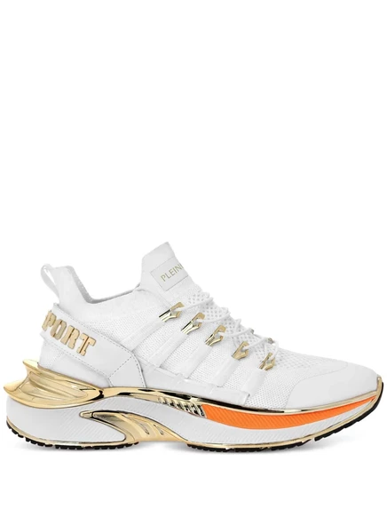 Кроссовки Plein Sport Chrome Surfer, белые/золотистые