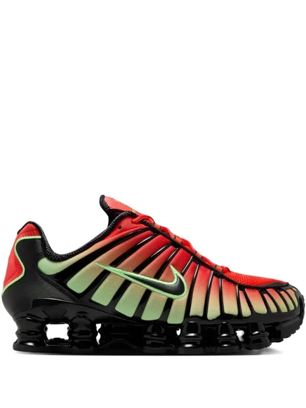 Мужские кроссовки Nike Shox TL Chili Pepper, красно-зелено-черные