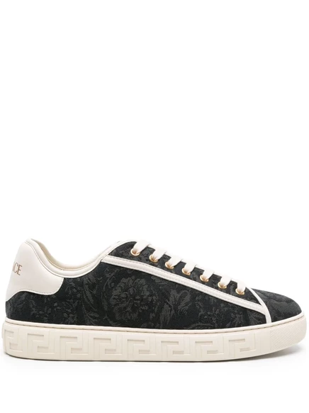 Мужские кроссовки Versace Barocco Greca, черные