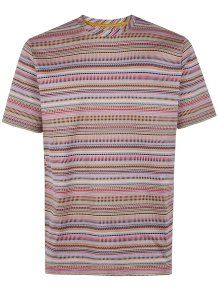 Мужская футболка Paul Smith в полоску, красная