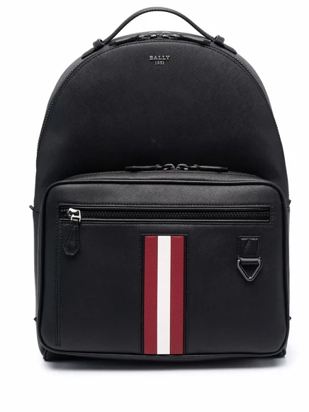 Мужской рюкзак Bally Mavrick из переработанной кожи, черный
