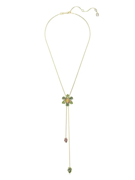 Женское ожерелье Swarovski Idyllia Y, золотистое