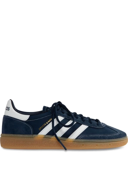 Мужские кроссовки Adidas Handball Spezial замшевые, синие