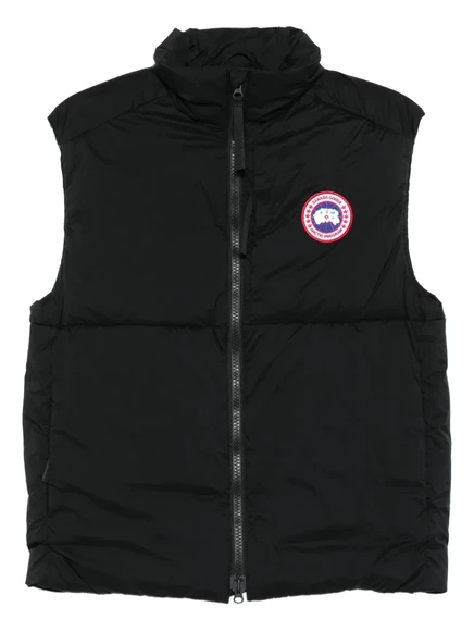 Мужская стеганая жилетка Canada Goose Lodge, черная