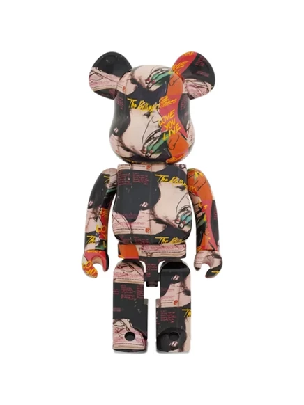 Фигурка MEDICOM TOY Bearbrick Love You Live, черно-бежевый