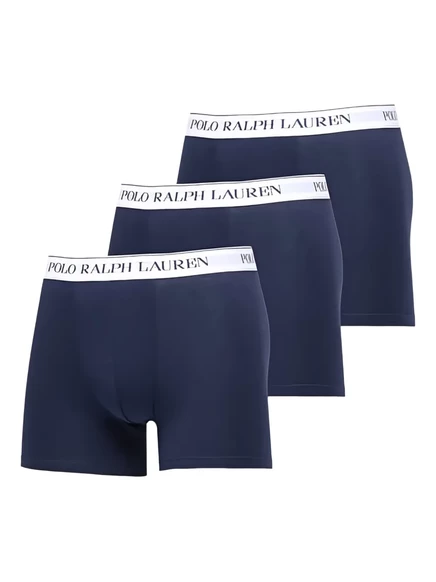 Мужские боксерские трусы Polo Ralph Lauren, 3 шт., синие