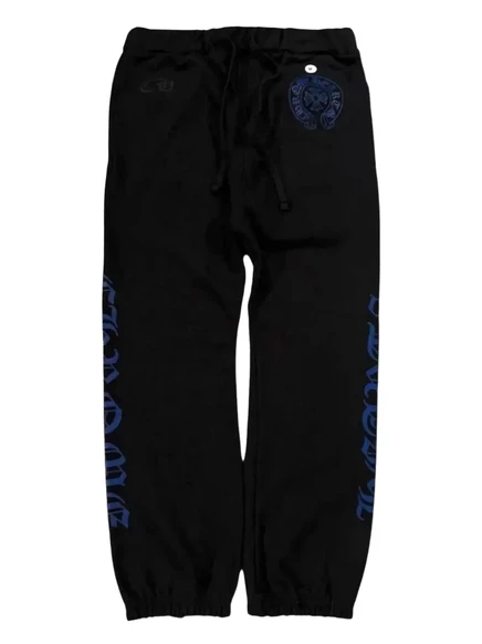 Мужские спортивные штаны Chrome Hearts с логотипом, черные