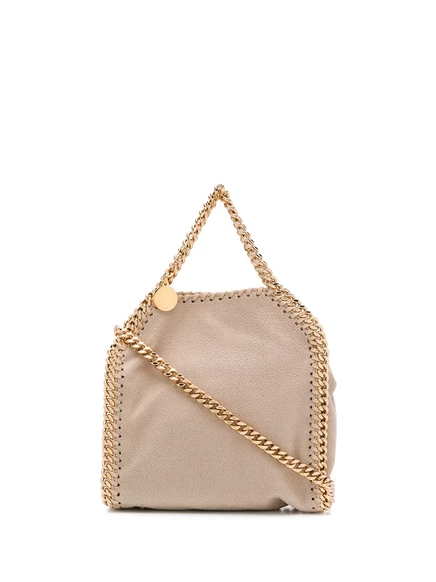 Женская сумка Stella McCartney Mini Falabella, кремовая