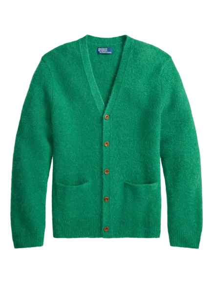Мужской кардиган Polo Ralph Lauren Patch Pocket, зеленый