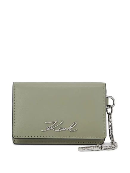 Женский кошелек Karl Lagerfeld K/Signature, зеленый