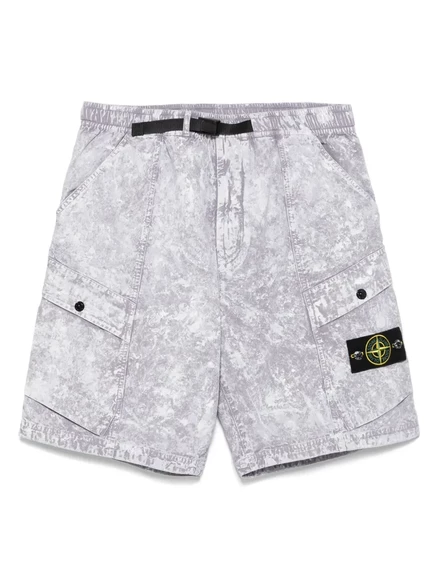 Мужские шорты Stone Island Paracadute, серые
