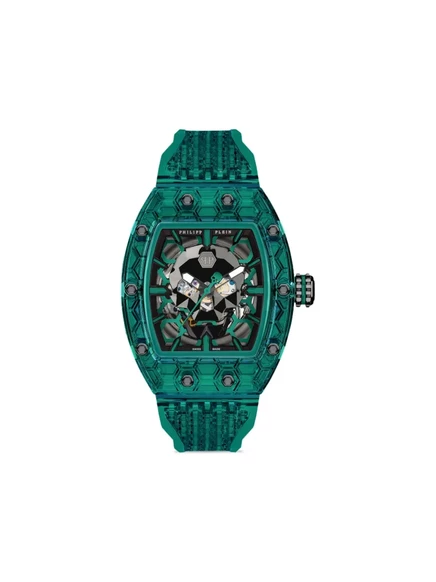 Мужские часы Philipp Plein King 55×45 мм, серебристые