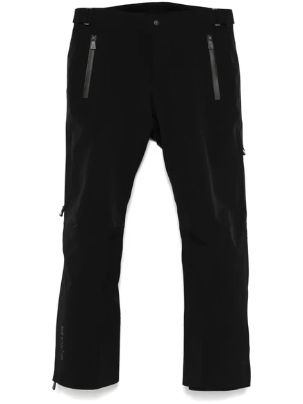 Мужские лыжные брюки Moncler Grenoble с утеплителем PrimaLoft, черные