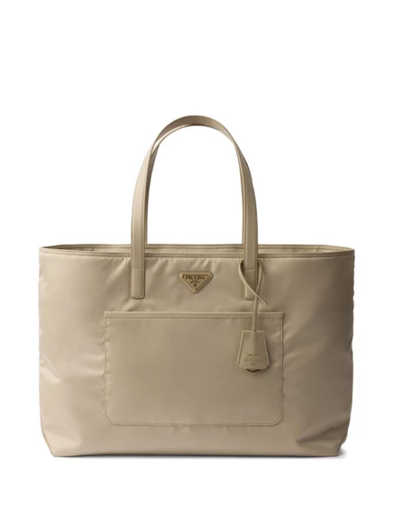 Большая сумка-тоут Prada, переизданная в 1978 году neutrals