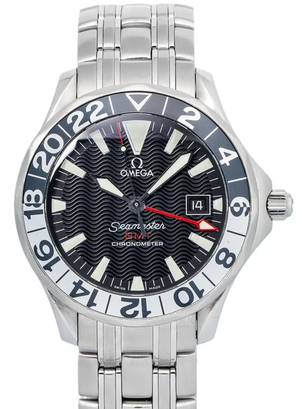 Мужские часы Omega Seamaster 41 мм автомат, серебристые