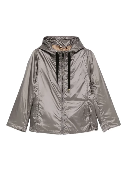 Женский пуховик Max Mara на молнии, зеленый