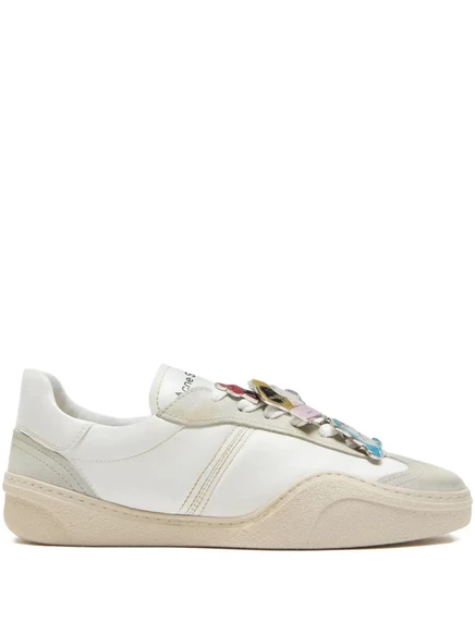 Изящные кроссовки с низким берцем от Acne Studios white