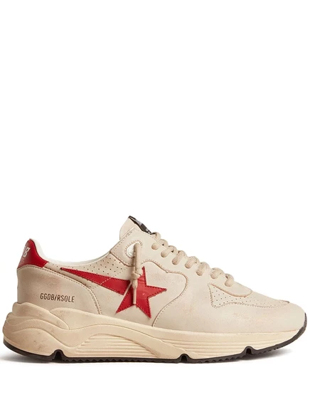 Мужские кроссовки Golden Goose Running Sole, бежевые