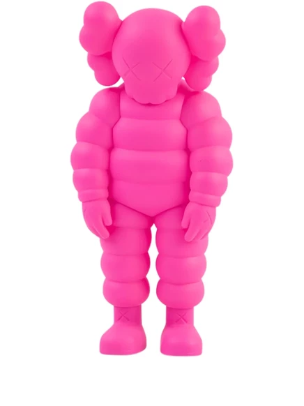 Фигурка Kaws What Party, коллекционная, розовая