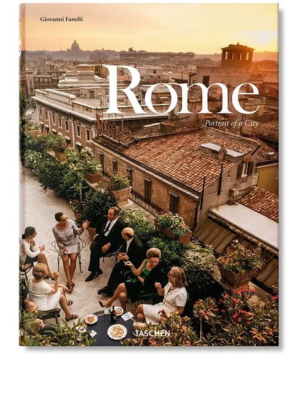 Книга Taschen «Рим: портрет города», коричневая