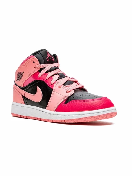 Кроссовки для мальчиков Jordan Kids 1 Mid GS, красные