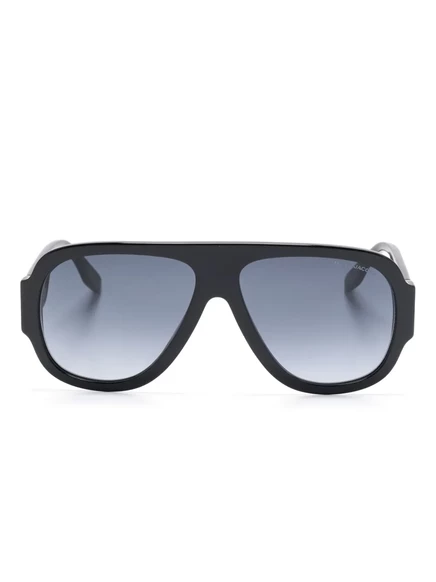 Солнцезащитные очки Marc Jacobs Eyewear в навигатор‑оправе, черные