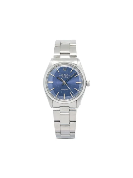 Женские часы Rolex Date 25 мм, синий