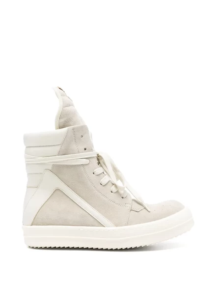 Женские высокие кроссовки Rick Owens Geobasket, серые