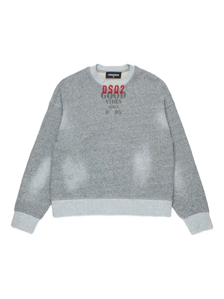 Свитшот для мальчиков DSQUARED2 Kids, серый
